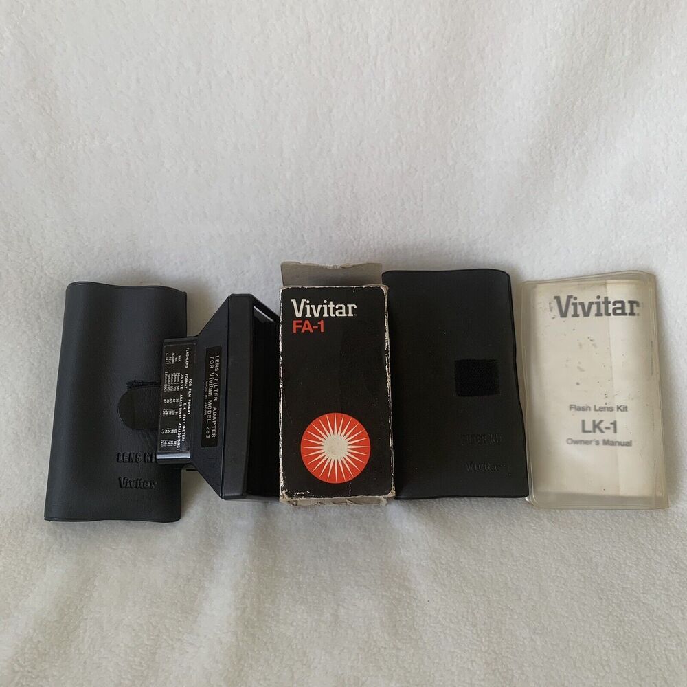 Vivitar, ‎ Lens Filter Kit for Model Flash